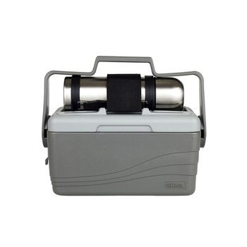 Thermos Insulated Cooler with 1L Stainless Steel Vacuum Flask 6.6L