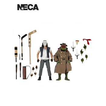 Neca Tmnt Disguise 2 Casey Jones & Raphael 7'' Scale Action Figure 14+