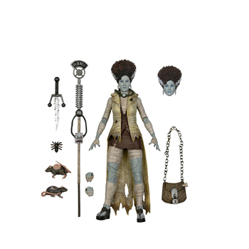 Neca TMNT & Universal Monsters April As Bride 7'' Scale Action Figure Toy 14+