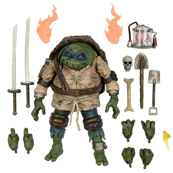Neca TMNT Leonardo Hunchback Universal Monster 7'' Scale Action Figure 14+