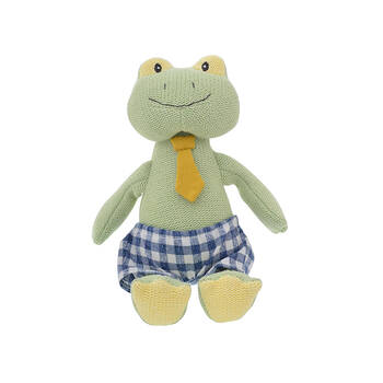 Gibson Gifts Rollie Pollie Freddie Frog Kids Plush Toy 20x10cm