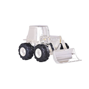 Gibson Gifts Silver Tractor Moneybank Baby/Infant Gift Keepsake