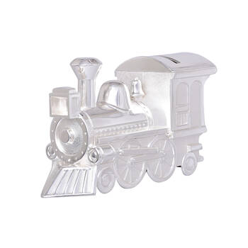 Gibson Gifts Silver Train Moneybank Baby/Infant Gift Keepsake