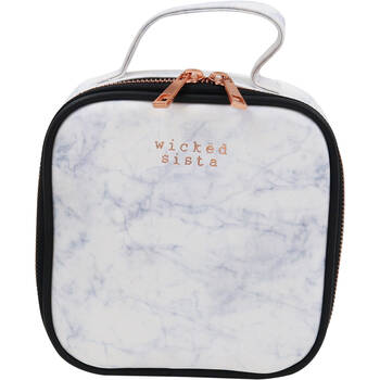 Wicked Sista Moderna Small Square Carry Bag 16cm - Marble