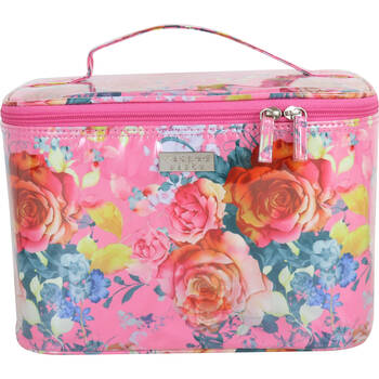 Wicked Sista Rose Garden Beauty Make Up Toiletries Bag/Travel Case 28x19.5x20cm