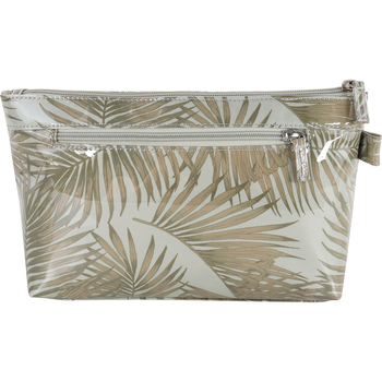 Wicked Sista Golden Tropics Women's Luxe Cosmetic Bag Large
