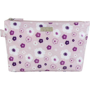 Wicked Sista Seasons Floral Large Luxe Cosmetic Bag 30x17cm - Pink