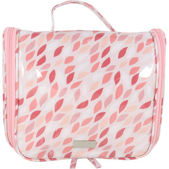 Wicked Sista Coral Leaves Travel Bag w/ Hook 26x21cm