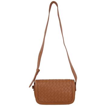 Wicked Sista Sierra Woven Handbag Crossbody Adjustable Strap - Tan