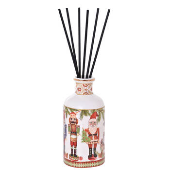 Gibson Gifts Nutcracker Christmas Cinnamon Scented Home Diffuser w/ Reeds