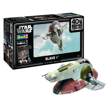 Revell Star Wars 1:88 Empire Strikes Back Slave I Model Kit Level 3 Model Kit 10y+