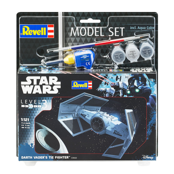 Revell Model Set Star Wars Darth Vader's TIE Fighter Level 3 Model Kit 10y+
