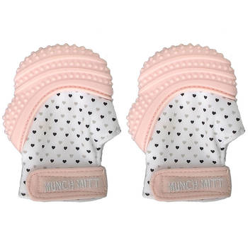 2PK Malarkey Kids Munch Mitt Pastel Pink