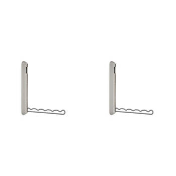 2PK Joseph Joseph Orderly Retractable Hanging Rail 26cm - Ecru