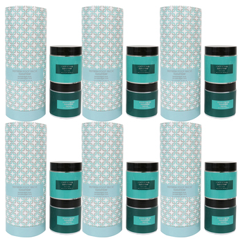 6PK Wicked Sista Refresh Foot Scrub/Cream Pack Cucumber