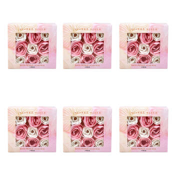 6x 9pc Wicked Sista Aromatherapy Bath Petals - Lychee Rose