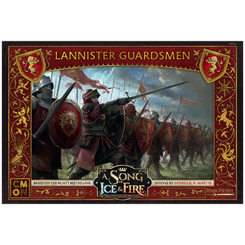 Cmon A Song Of Ice & Fire Miniatures Game Figure Lannister Guards 14y+