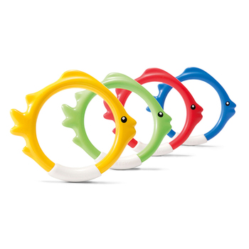 Intex Underwater Fish Rings Kids pool Toys 6Y+