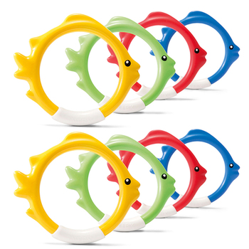 2PK Intex Underwater Fish Rings Kids pool Toys 6Y+