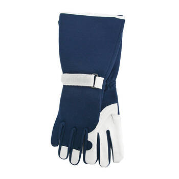 2pc Annabel Trends Second Skin Long Sleeve Sprout Garden Gloves - Navy