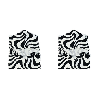 2PK Annabel Trends Beach Poncho 100x82cm Cover Up - Hypnotic Swirl