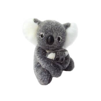 Koala W/ Baby Am Ab15 Kids 19cm Soft Toy 3y+