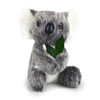 Koala W/ Leaf Am Ab14 Kids 20cm Soft Toy 3y+