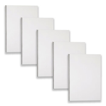 5pc Spirax P704 A4 Visual Art Diary 120-Pages Black