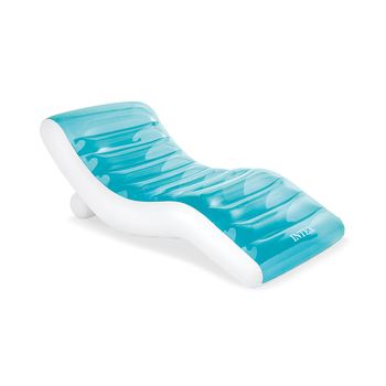 Intex Splash Pool 191cm Lounge Inflatable Mat - Blue/White