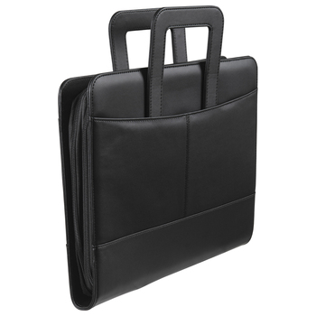 Spirax A4 Executive Zippered Compendium Personal Organiser Black