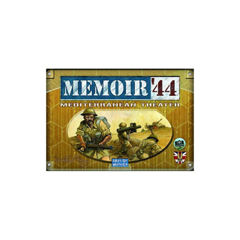 Days Of Wonder Memoir 44 Mediterranean Theater Expansion Board Game 8y+