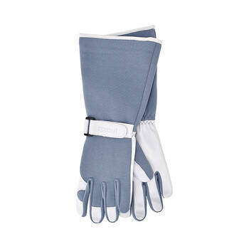 2pc Annabel Trends Sprout Long Sleeve Garden Gloves - Dusty Blue