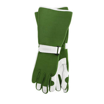 2pc Annabel Trends Sprout Long Sleeve Garden Hand Gloves - Olive