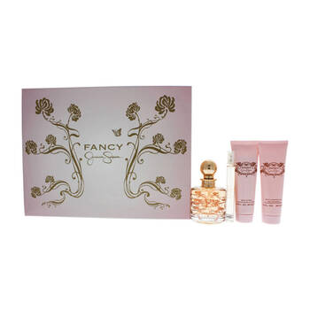 4pc Jessica Simpson Fancy 100ml EDP 10ml EDP 90ml Lotion 90ml Shower Gel