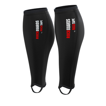 RockTape Medium RockGuard Shin Protection Climb/CrossFit Compression Black