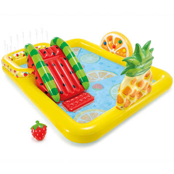 Intex 244cm Inflatable Play Center with Slide Kids Pool