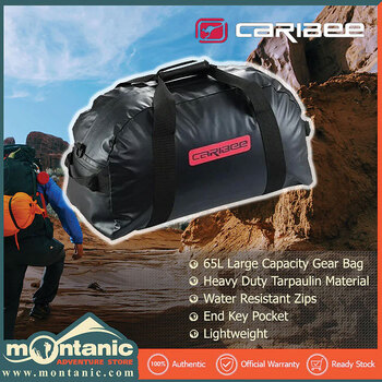 Caribee Zambezi 65L Gear Bag Black
