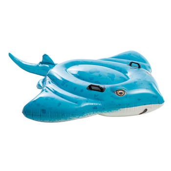 Intex Stingray Kids/Childrens Inflatable Ride-On Pool Toy Blue/White