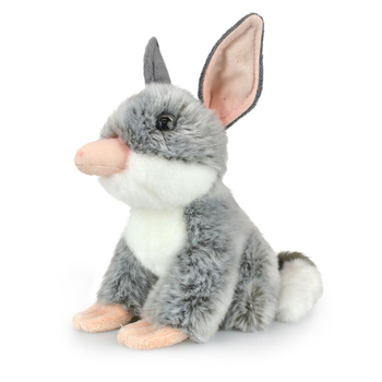 Lil Friends 18cm Bilby Stuffed Animal Plush Kids Toy - Grey