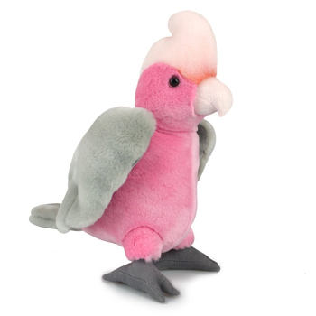 Lil Friends 30cm Galah Stuffed Animal Plush Kids Toy - Pink