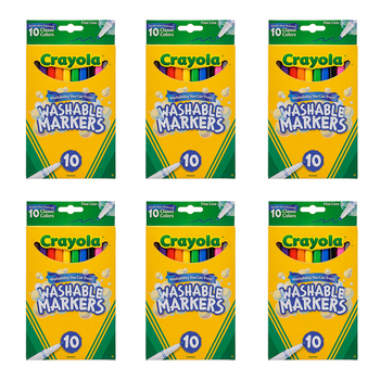 60pc Crayola Kids/Childrens Creative Washable Fineline Markers 36m+