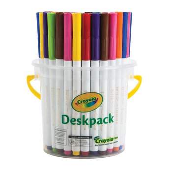 40pc Crayola Kids/Childrens Creative Supertips Markers Deskpack 36m+