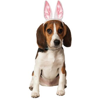 Rubies Bunny Ears Pet Accessory Dog/Cat - Size S-M