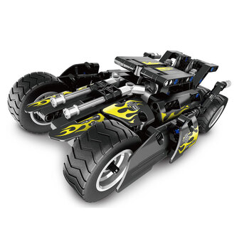 360pc iM.Master Pull Back Motorcycle & Car Combo Building Block Kids Toy Set 6y+