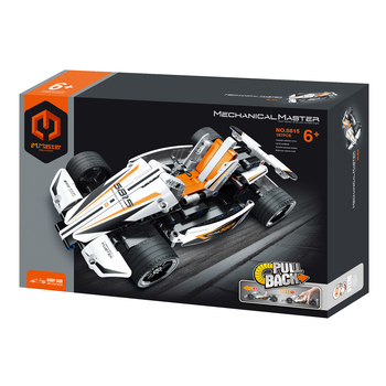 187pc iM.Master Pull Back Racing Car Building Blocks Kids Toy Set White 6y+