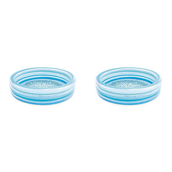 2PK Intex Blue Bliss Inflatable Kids/Childrens Splash Pool  2y+