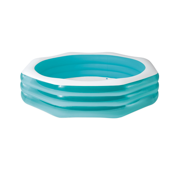 Intex Swim Center Inflatable Octagonal Family Swimming Pool