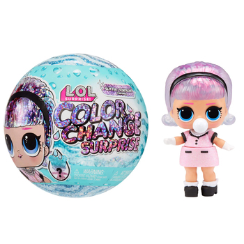 L.O.L. Surprise Glitter Color Change Doll Assorted Kids Toy 4y+