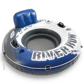 Intex 135cm Inflatable Round Single Seat River Run Float