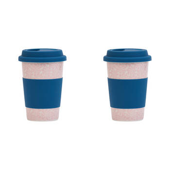 2PK Annabel Trends Ceramic 270ml Travel Care Cup - Best Mum